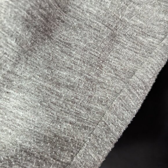 AB Studio Gray Draped Summer Cardigan, Size M - Picture 3 of 4